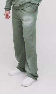 Ensemble survêtement streetwear personnalisé pour homme, 2 en 1, avec sweat à capuche et pantalon de survêtement, 100% coton, séchage rapide, effet délavé soleil et acide - Product Image 3