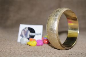 กำไลข้อมือทองเหลืองสำหรับผู้หญิงกำไลข้อมือแฟชั่น rexine ดีไซน์รูปงูทองแบบดั้งเดิม - Product Image 2