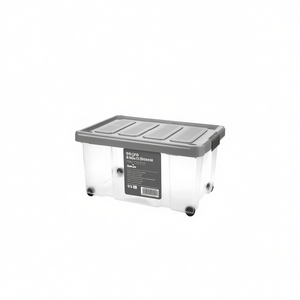 Étagère de garage Tontarelli 60L, boîte PUZZLE en graphite 8035640AK5 avec roulettes, solution de rangement - Product Image 2