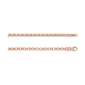 Timeless 925 Sterling Silver Belcher Solide Chaîne Collier Unisexe Élégant Or Jaune pour Mariages Toutes Occasions Cadeau Parfait - Product Image 4