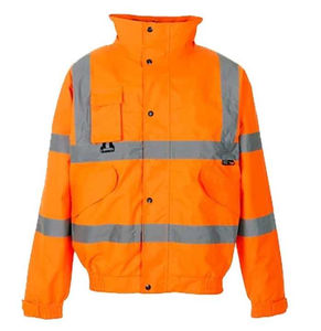 Chaqueta de Seguridad Reflectante con Capucha para Trabajo en Invierno, Impermeable, Ligera, Personalizable con Marca, para Seguridad Vial - Product Image 5