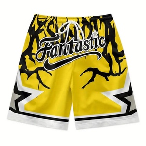 Pantalones cortos estampados de hombre informales a la moda de verano personalizados, servicio OEM de la más alta calidad TIW_SV_38 - Product Image 1