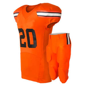 Uniformes de Fútbol Americano Profesionales Transpirables de Manga Corta para Entrenamiento de Equipos, Conjuntos de Ropa Deportiva de Fútbol - Product Image 1