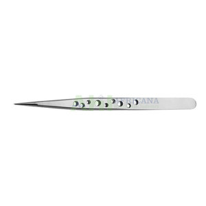 Pinces à épiler réutilisables en acier inoxydable de qualité supérieure, durables, avec prise parfaite, couleur et logo personnalisés, OEM - Product Image 1