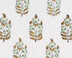 Ridhi Modern Square 100% servilleta de tela de algodón estampado de bloque hecho a mano alto verde menta y verde oliva para mesa de cena nueva llegada - Product Image 4