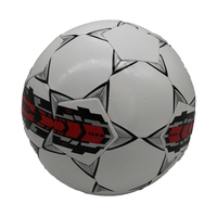 Balón de Fútbol de Cuero/PU Transpirable y Ecológico de la Mejor Calidad, con Diseños Personalizados y Logotipos de 32 Países, Cosido a Máquina, Duradero