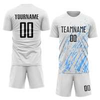 Dernier design pour l'uniforme de la Premier League : ensemble t-shirt et short, confortable, sport, homme, manches courtes, maillot de foot d'entraînement