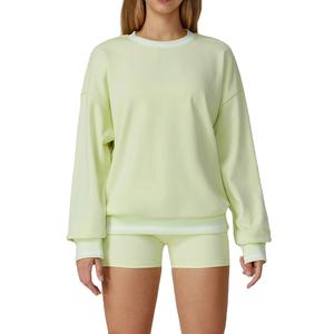 Sudaderas de Mujer Hechas en Pakistán, de Color Sólido, 100% Algodón, con Logotipo Impreso Personalizado, de Secado Rápido y Transpirables, para Uso Casual de Invierno - Product Image 1