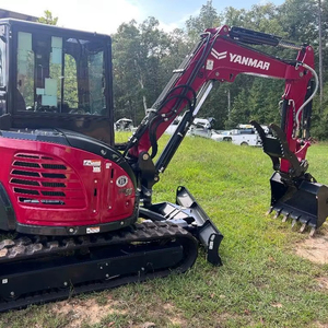 Miniexcavadora sobre orugas Yanmar 2023 bastante usada con componentes hidráulicos Eaton de alta potencia de excavación a la venta - Product Image 1