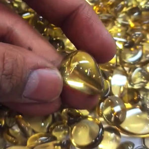 550 piezas de cerveza natural cuarzo 19mm a 37mm tamaño libre cabujón ovalado 4425 Cts lote Iroc ventas cuarzo piedras preciosas sueltas pera cabina - Product Image 6