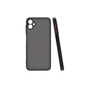 Funda de Silicona MSRA Hux para Samsung Galaxy A05 A34 A55 A71, Carcasa Trasera de TPU Suave - Negra - Product Image 1