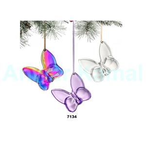 Papillon en cristal ornements de noël ornements de papillon volant en verre pour la décoration de l'arbre de noël cadeau de papillon chanceux pour les femmes - Product Image 5