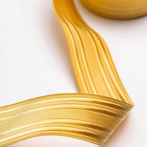 Encaje Hilo dorado Mylar Trenza Encaje Trenzas doradas Alambre de lingotes Encaje trenzado para uniformes ceremoniales - Product Image 6