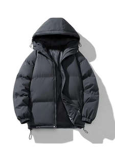 Nouvelle arrivée Veste bomber pour homme Printemps Imperméable Coupe-vent Respirant Séchage rapide Matière en toile douce Durable Durable Devant - Product Image 6