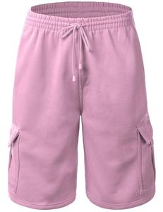 Short cargo d'été en coton de haute qualité pour hommes taille moyenne personnalisé respirant toile imprimé poches solides Service OEM disponible - Product Image 2