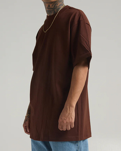 Moda personalizada boxy fit camisetas de gran tamaño streetwear unisex algodón OEM logo proveedor para marcas de ropa al por mayor - Product Image 4