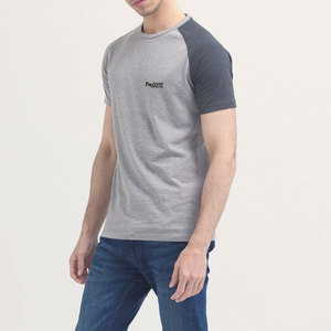 เสื้อยืดผู้ชายแขนสั้นสไตล์ลำลองเรียบง่าย ผ้าฝ้าย 100% ไซส์ใหญ่ ผ้าทวิลล์สปอร์ต 300 กรัม แห้งเร็ว ระบายอากาศได้ดี - Product Image 3