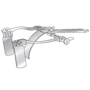Juego de 5 instrumentos quirúrgicos ortopédicos RETRACTOR, ACCIÓN PARALELA de Farhan Products & Co - Product Image 1