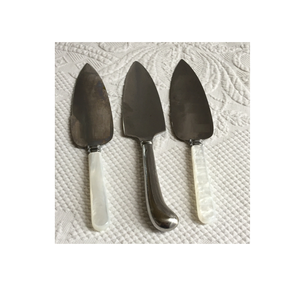 Steel <b>Cake</b> Server and with Marble Handle and Steel Handle Knife <b>Set</b> in Lowest Price - Product Image 1