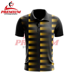 Chemises de golf polo pour hommes de haute qualité, à séchage rapide, personnalisées par sublimation, coupe ajustée, polyester, vente en gros - Product Image 3