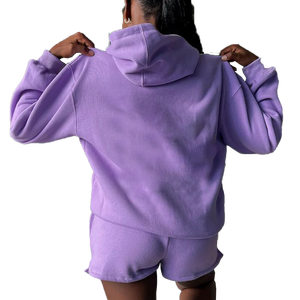 Custom 3D Puff Printing Women Track Suits Two Piece Sets Summer Sets Puff Print Custom Women's Sets Tracksuit - Product Image 5