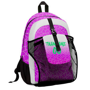 Nylon Eco-friendly Backpack Zipper Printed Pattern Multi-Use Basketball <b>Shoe</b> <b>Storage</b> Bag for Youth with 30-40L Capacity - Product Image 3