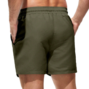 Shorts de Baño Casuales para Hombre 2025, Secado Rápido, Impermeables, Cintura Elástica, Shorts de Playa Ligeros, Tela con Memoria, Shorts Deportivos de Poliéster - Product Image 2