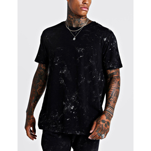 Mayorista Camisetas para hombre 220GSM 100% Algodón Ajuste regular Impresión digital sólida Camisetas ecológicas de estilo callejero - Product Image 1