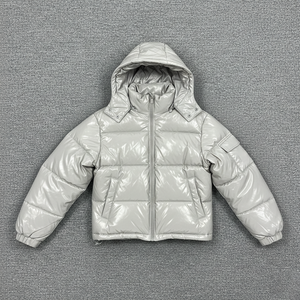 Chaqueta Acolchada Unisex de Alta Calidad con Logotipo Personalizado, la Mejor Chaqueta de Plumón de Ganso de Algodón y Poliéster para Invierno para Hombre - Product Image 6