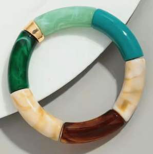 กำไลข้อมือเรซิ่นทำมือ-สไตล์แฟชั่นสำหรับงานปาร์ตี้ งานแต่งงาน และของขวัญวันหยุด - Product Image 3