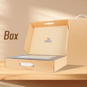 Tùy chỉnh xách tay Kraft máy tính xách tay bao bì hộp bền có thể tái chế hộp bảo vệ với Matt cán cho thiết bị điện tử & tiện ích - Product Image 4
