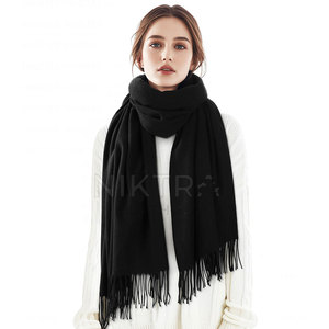 Long Warm Knit Neck Wrap <b>Scarf</b> Lightweight Eco-Friendly Stretch Fabric Smooth Texture Comfortable Coverage Outdoor Winter - Product Image 2
