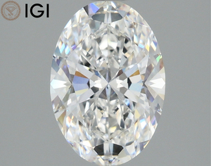 1.74 ct. ความแวววาวของ Forever Lab Grown เพชรรูปวงรีตัด9.64มม. E สี VVS2 IGI ใบรับรอง Handcrafted เครื่องประดับเพชร - Product Image 1