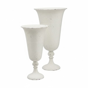 Increíble Florero de Metal para Mesa, Florero Trompeta, Decoración de Bodas, Centro de Mesa, Florero para Eventos y Fiestas - Product Image 6