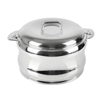 Le plat à fondue en acier inoxydable arabe est très polyvalent, utilisé pour les ragoûts, le riz, les soupes, les braisages et même certains plats rôtis