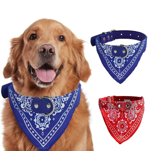 Collier pour animaux de grande taille à libération rapide, bandana de luxe classique, imperméable, durable, imprimé personnalisé, écharpe classique - Product Image 5