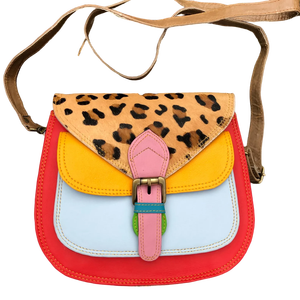 Sac bandoulière bohème unisexe de qualité supérieure en cuir véritable, écologique, léger, prêt pour les voyages, fermeture éclair, toutes saisons - Product Image 4