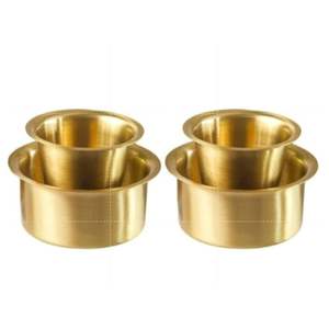 ชุดของขวัญสไตล์วินเทจของแท้จากอินเดียใต้ทำจากทองเหลืองมรดกของ Goldensip - Product Image 3