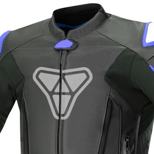 Windproof Winter Leather Motorbike Low MOQ Best Quality <b>Racing</b> <b>Jackets</b> with Plus Size Option Customizable - Product Image 4