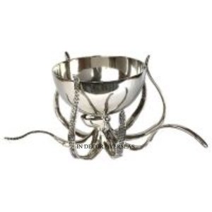 Fully Silver Color Finishing Shiny Polished Luxurious Quality Aluminum Casted Attractive Look <b>Wine</b> And Ice Bucket Beverage Tubs - Product Image 3