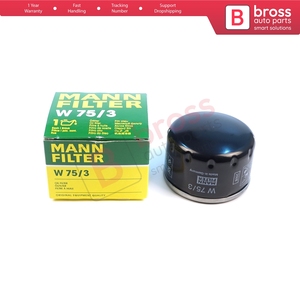 กรองน้ำมันเครื่องแท้ V1BSP1255 รุ่น N W75/3 W 75/3 7700274177 สำหรับรถยนต์ Dokker Duster Lodgy Logan Sandero Solenza - Product Image 3