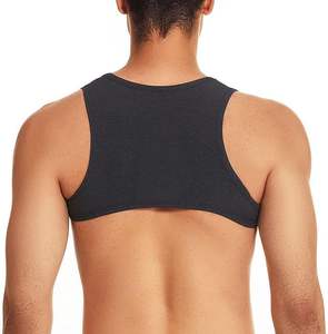 <b>Men's</b> <b>Crop</b> <b>Top</b> Regular Fit Urban Style Jersey Gym Workout Short Sleeves Fashion Streetwear Trendy Fitness Quick Dry Breathable - Product Image 2