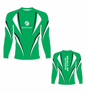 Rashguard de Manga Larga Personalizado OEM, Rashguard de Alta Calidad para Entrenamiento y Combate de Bjj, Precio de Fábrica al por Mayor - Product Image 1