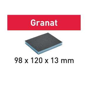 Esponja Abrasiva Festool GR/6 Granat 98x120x13, Herramienta de Alta Calidad - Product Image 1