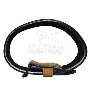 เข็มขัดยกน้ำหนักหนังวัวแท้คุณภาพสูงปี 2025 ป้องกันการลื่น รองรับหลัง ใช้ได้ทั้งชายและหญิง หนา 10 มม. MISHA SPORTS FITNESS - Product Image 4