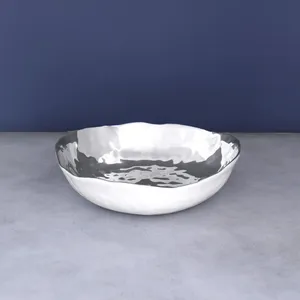 Bol en laiton fait main avec motif végétal de style américain Finition en bronze antique pour décor de fête-Emballage en vrac plaqué coffre-fort - Product Image 4