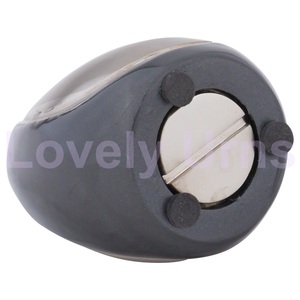 โซลาสมอของที่ระลึกหยดน้ําตาสีเทาสําหรับกล่องกํามะหยี่ฟรีเถ้า - Product Image 2