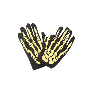 Guantes de Halloween con Garras para Hombre y Mujer, Estilo Fantasma, Largos hasta la Muñeca, de Poliéster/Viscosa, Antipilling, para Fiestas Rave y Disfraces - Product Image 3