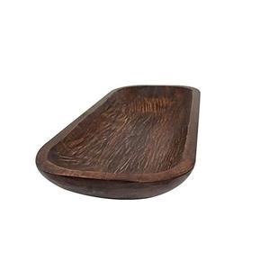 ชามไม้แบบกำหนดเองสำหรับตกแต่งครัวสไตล์บ้านไร่แบบเรียบง่าย เป็นมิตรกับสิ่งแวดล้อม พร้อมโลโก้และสีที่กำหนดเองได้ สำหรับใส่ผลไม้ ขนมปัง เทียน - Product Image 2