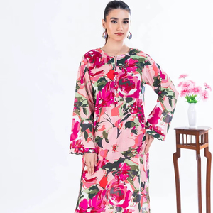 Vestido de Fiesta para Mujer, de Alta Calidad, Largo hasta la Rodilla, Corte en A, Transpirable, Color Personalizado, Listo para Usar, para Fiestas de Verano, Servicio OEM - Product Image 1
